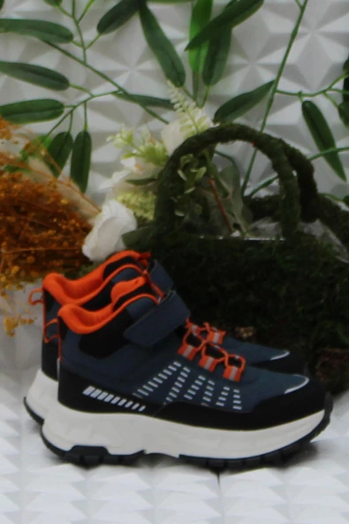 Fort Cool Tiger Petrol Rahat Kaymaz Taban Erkek Çocuk Bot - Resim 2