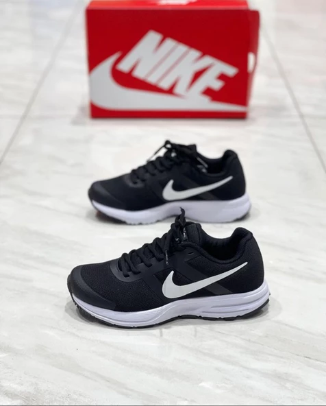 Nike pegasus 30 siyah beyaz ünisex sneaker - 4