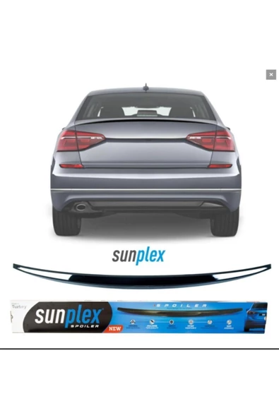 Passat B6 B7 B8 Bagaj Üstü Spoiler Piano Black Enjeksiyon Baskı - 3