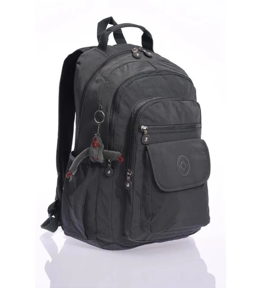 Kenyon Cox Siyah  8803 Unisex Klinkır Kumaş Sırt Çantası - 2