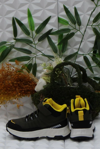 Fort Cool Tiger Haki Rahat Kaymaz Taban Erkek Çocuk Bot - Resim 4