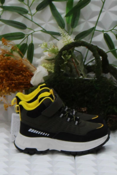 Fort Cool Tiger Haki Rahat Kaymaz Taban Erkek Çocuk Bot - Resim 2