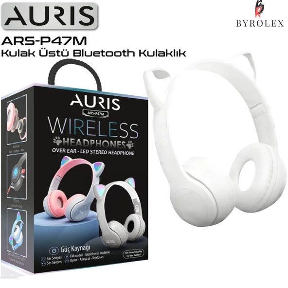 AURIS KULAK ÜSTÜ BLUETOOTH KULAKLIK