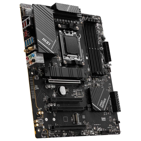 MSI PRO B650-P WIFI DDR5 HDMI DP PCIe 16X v4.0 AM5 ATX - Resim 2