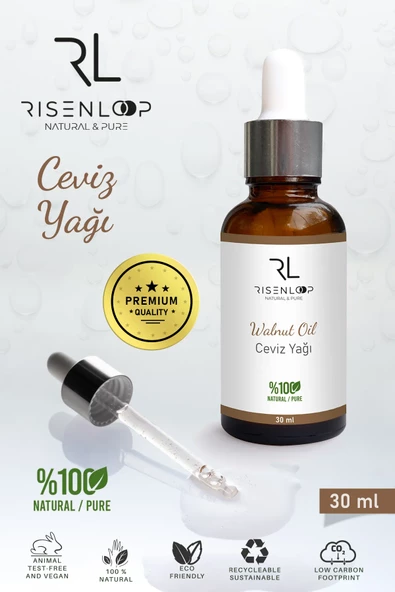 Risenloop Ceviz Yağı %100 Saf Doğal 30 ML