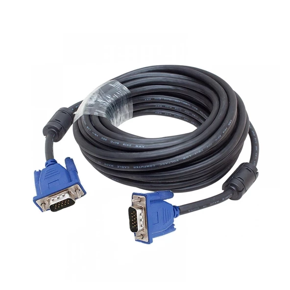 Vga Kablo 15 Pin Erkek Filtreli 20 Metre (AVD-386) ürün görseli 1