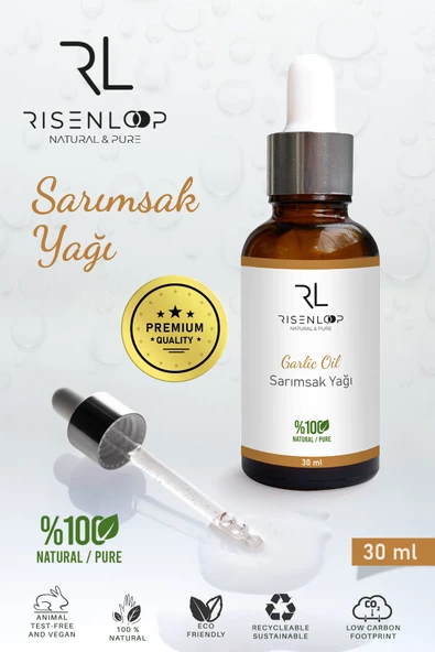Risenloop Sarımsak Yağı %100 Saf Doğal 30 ML