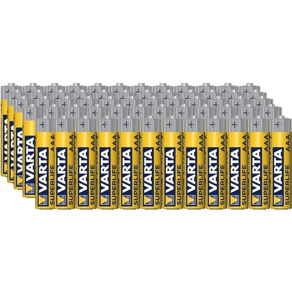 VARTA SUPER HEAVY DUTY ÇİNKO AA KALIN KALEM PİL (60LI PAKET)