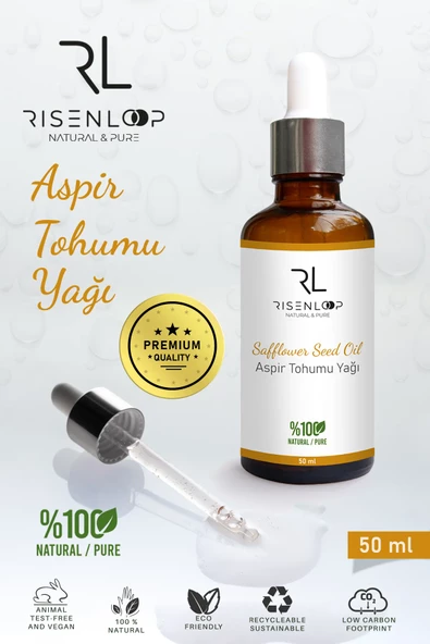 Risenloop Aspir Tohumu Yağı %100 Saf Doğal 50 ML