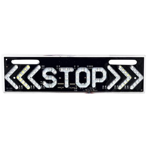 ELEKTRİKLİ İŞARET CİHAZI 12V OKLU BÜYÜK STOP - 2