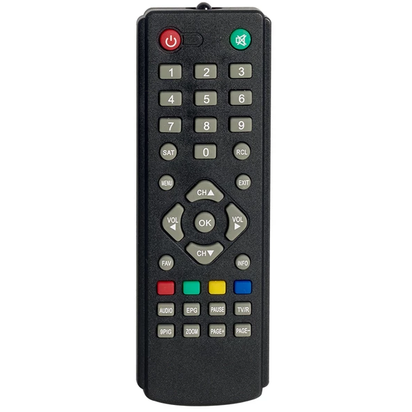 WEKO KR MİCROSTAR MK-01 PAGE TUŞLU UYDU KUMANDASI (16283=271)