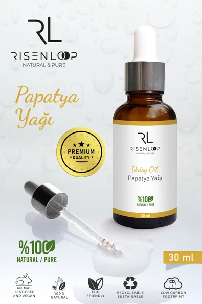 Risenloop Papatya Çiceği Yağı %100 Saf Doğal 30 ML