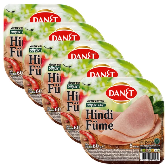 Hindi Füme I Dilimli I 60 g I 5'li