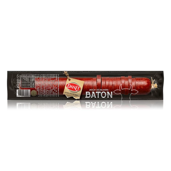 Danet Dana Baton Sucuk | Isıl İşlem Görmüş | 300 gr