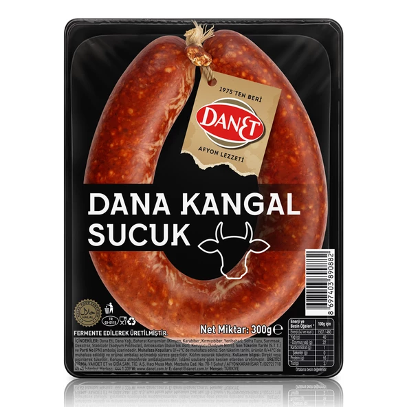 Danet Dana Kangal Sucuk Geleneksel Fermente 300 G