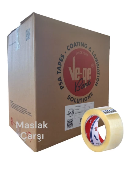 Koli Bandı Ve-Ge Fil Şeffaf 45mm x 100m 48'li Koli ürün görseli