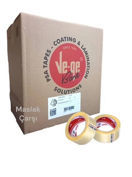 Koli Bandı Ve-Ge Aslan Şeffaf 45mm x 100m 48'li Koli ürün görseli