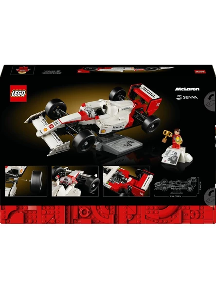 Lego icons McLaren MP4/4 ve Ayrton Senna 10330 - Resim 2