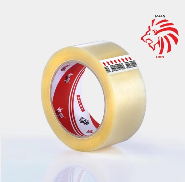 Koli Bandı Ve-Ge Aslan Şeffaf 45mm x 100m 48'li Koli - Resim 2