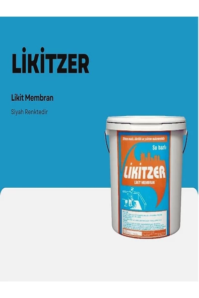 SU BAZLI LİKİT MEMBRAN  5/1 SİYAH