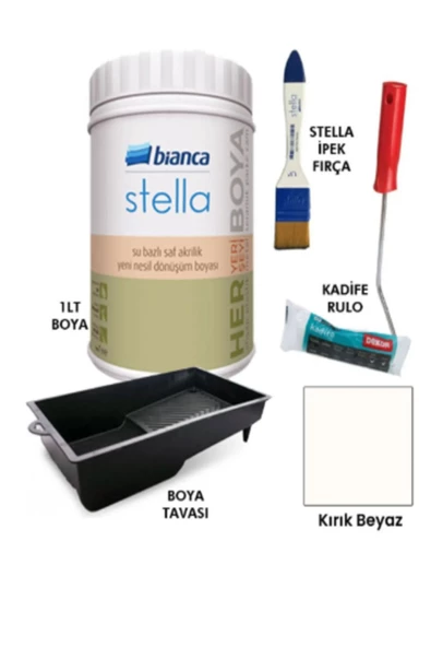 BİANCA STELLA BOYA SETİ-KIRIK BEYAZ