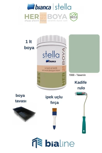 BİANCA STELLA BOYA SETİ-YASEMİN