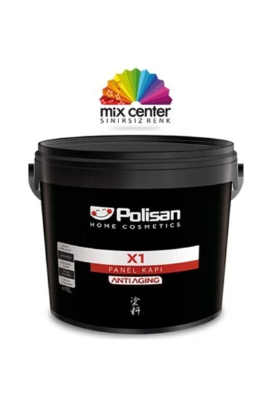 X1 Kokusuz Su Bazlı Panel Kapı Boyası 2.5 Lt Beyaz