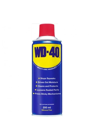 WD-40 Yağlayıcı ve Pas Sökücü 200 ml