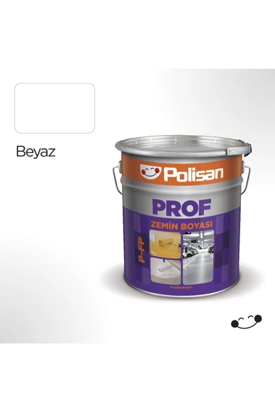 Prof Beyaz Zemin Boyası (P-FP) 5 kg