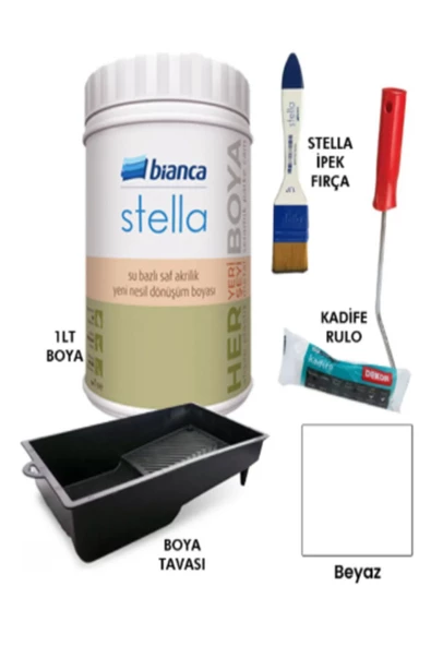 BİANCA STELLA BOYA SETİ-BEYAZ
