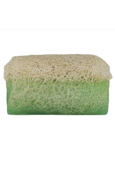 Çeyiz Bahçesi Doğal El Yapımı Kabak Lifli Aloe Vera Sabun - 2