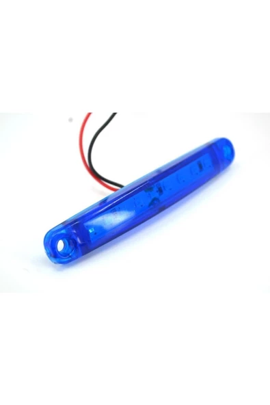 Adam Mavi 9 Ledli Parmak Led Marker Lamba 12v 24v Emir