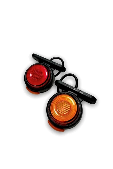 ÇERAY Neon Mini Takoz Sarı-kırmızı 12v-24v