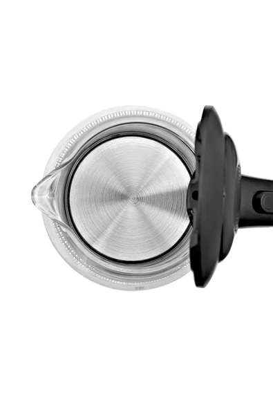SK-7338 2000 W 1.7 LT Cam Kettle Siyah - 4