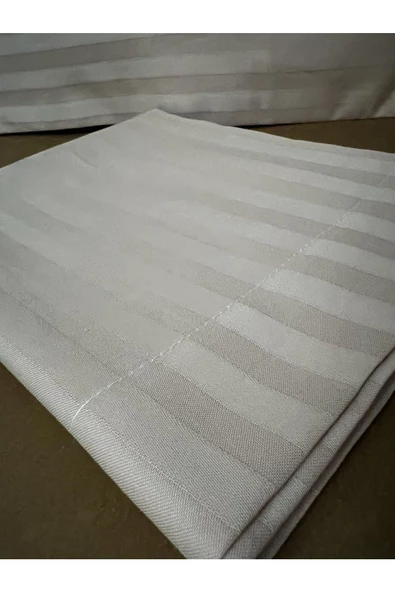 Çizgili Bebek Yastık Kılıfı 35 × 45 Kapiçino - 3