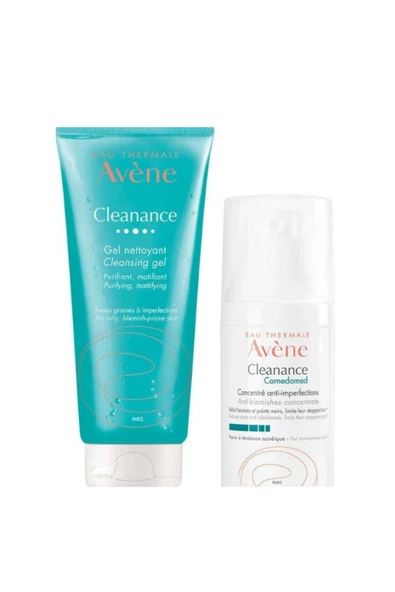 Avène Comedomed Konsantre Bakım Kremi 30 ml + Cleanance Cleansing Gel 200 ml