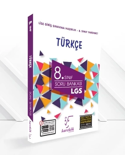 KAREKÖK YAYINLARI 8.SINIF LGS TÜRKÇE SORU BANKASI