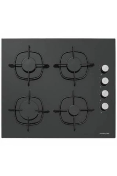 Silverline Siyah Cam Ankastre Set BO6024b01-CS5335B01-3420 Classy - Resim 3