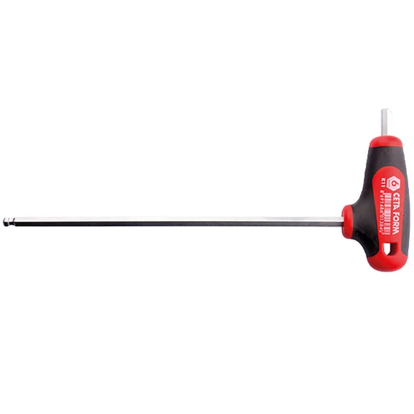 Ceta Form T Saplı Topbaşlı Allen Anahtar 4 mm-CETA K11-040-150