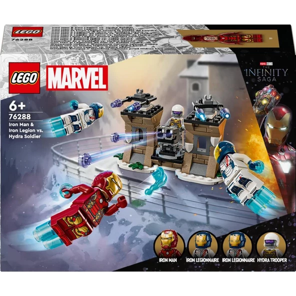 LEGO 76288  Marvel Iron Man ve Iron Ordusu, Hydra Soldier'a Karşı (135 Parça) - 3