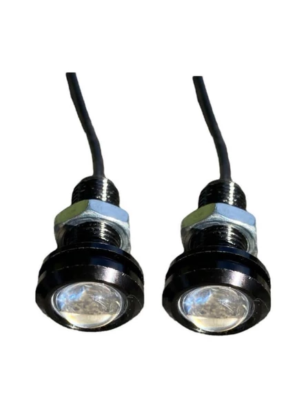 Lamba12V Ayna altı Kartal Göz 23mm Buz Mavi - 2
