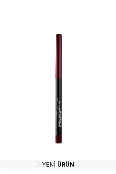 Maybelline New York Dudak Kalemi - Color Sensational Lip Pencil 96 Plum Passion 3600531496272 - 3
