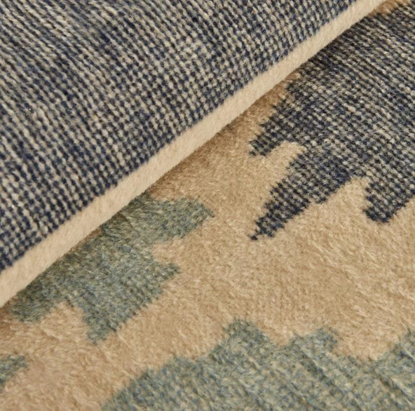 Karaca Home Damask Lacivert Çift Kişilik Pamuklu Battaniye - 5