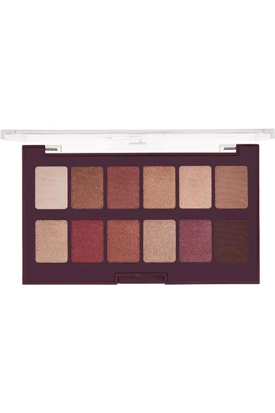 Maybelline New York Göz Farı Paleti - The Burgundy Eye Shadow Palette 3600531429911 - Resim 2