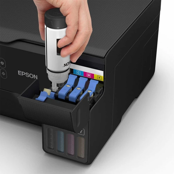 Epson EcoTank L3560 Wi-Fi+Tarayıcı+Fotokopi Renkli Çok Fonksiyonlu Tanklı Mürekkep Püskürtmeli Yazıcı - 5