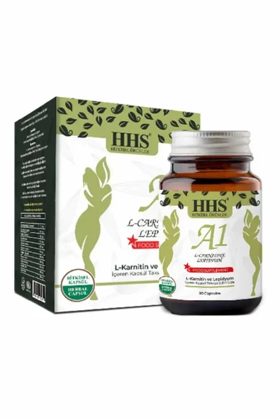 HHS A1 L-Carnitine Lepidium Bitkisel 30 Kapsül