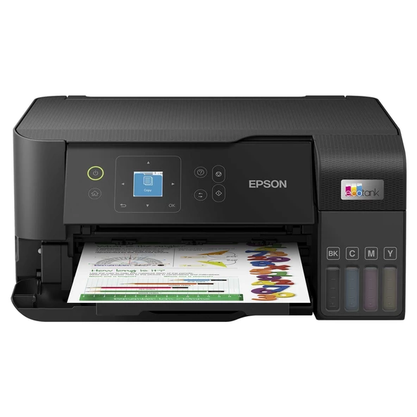 Epson EcoTank L3560 Wi-Fi+Tarayıcı+Fotokopi Renkli Çok Fonksiyonlu Tanklı Mürekkep Püskürtmeli Yazıcı