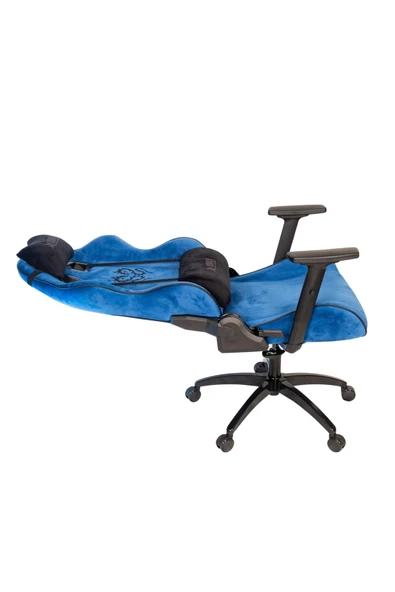 XMAX Rio Balerion Komple Baby Face Terletmez Kumaş Ultra Hissiyat Profsyonl Saks Mavi Oyuncu Koltuğu - Resim 5