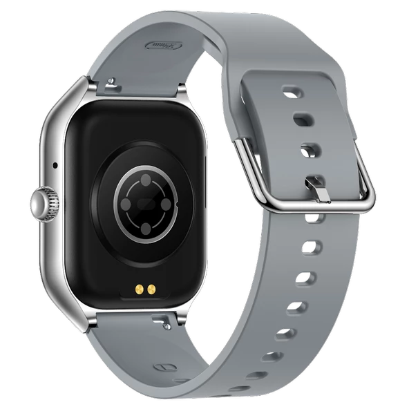 Fit7 Akıllı Saat Alüminyum Kasa Spor Silikon Kordon - 12