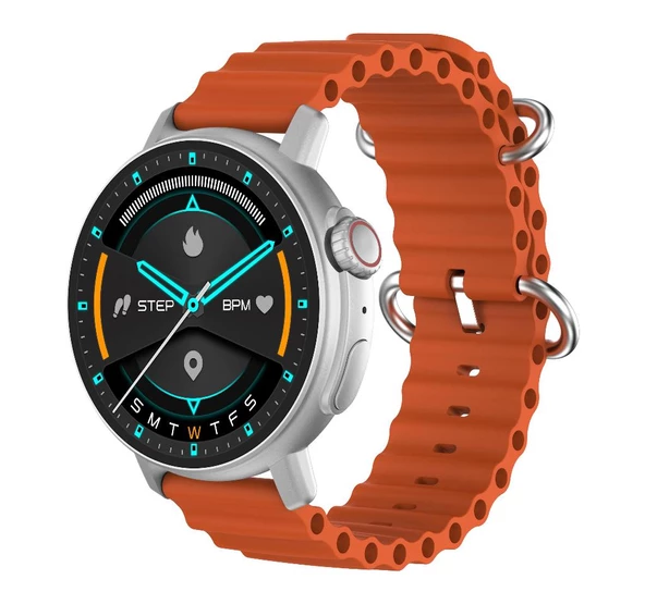 Active6 Akıllı Saat Yuvarlak Alüminyum Kasa Spor - 7